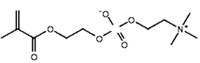 2-methacryloyloxyethyl choline phosphate