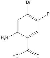 2-胺基-4-溴-5-氟苯甲酸