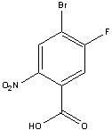 4-溴-5-氟-2-硝基苯甲酸