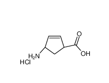 (1R,4S)-4-氨基-2-环戊烯-1-羧酸盐酸盐(1:1)