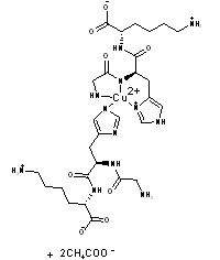 Glycyl-L-Histidyl-L-Lysine Copper acetate(2:1)